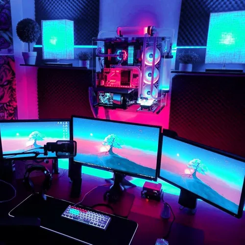 Vista 6 de Panel LED flexible, hoja de panel electroluminiscente, cinta EL cortable, suave para máscara de ojos, cosplay, decoración de fiesta, azul claro