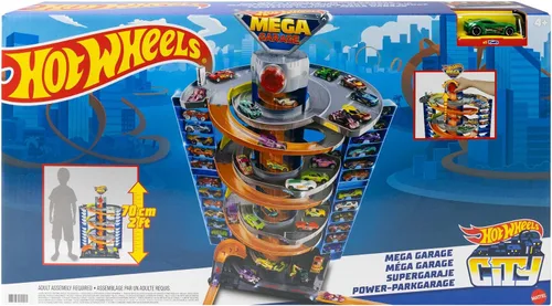 Vista 7 de Mattel - Hot Wheels City 50 Nuevo Mega Garage