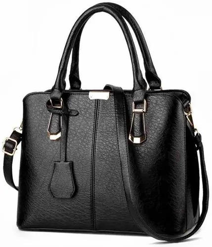 Vista 9 de Bolso de mano para mujer, bolso de mano con asa superior, bolso de hombro Beige