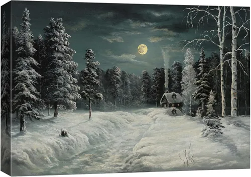 Vista 22 de SIGNFORD Lienzo impreso para pared, árboles de abedul dorados de otoño, bosque, decoración de guardería, paisaje decorativo, relajante, tranquilo