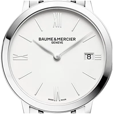 Vista 2 de Baume et Mercier MOA10356 - Reloj para mujer con esfera blanca