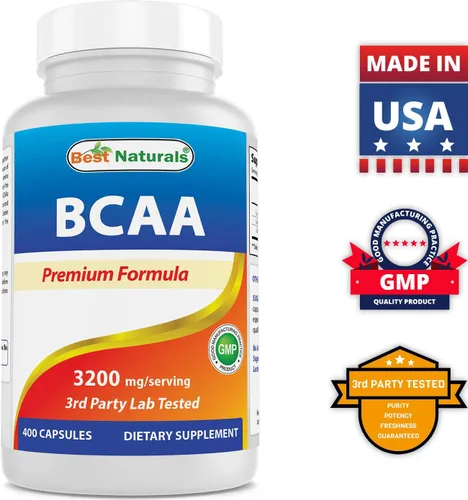 Vista 5 de Best Naturals BCAA 3200mg y citrato de zinc 30 mg