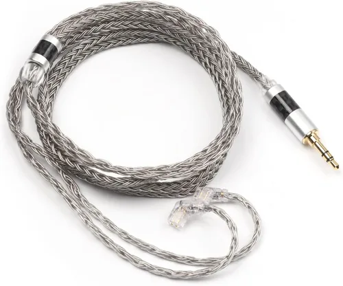 Vista 3 de Linsoul Auriculares KZ AS10 PRO 5BA con cable (sin micrófono) + cable IEM chapado en plata de 16 núcleos Tripowin Zonie