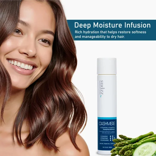 Vista 5 de SUDZZFX Champú hidratante de cachemira + paquete de muestras para el cuidado del cabello, sin sulfatos, champú seguro para el color (10.1 onzas)