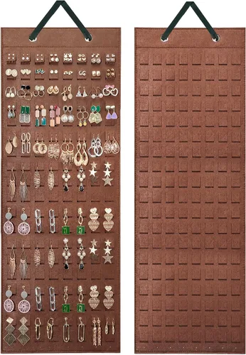 Vista 10 de Lolalet Organizador Colgante de Aretes con 20 Ganchos para Mujeres, Organizador de Aretes de Pared Colgador de Aretes, Almacenamiento de Aretes