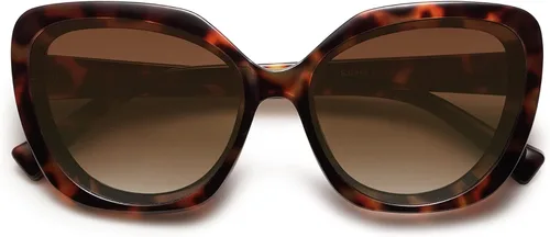 Vista 4 de SOJOS Gafas de sol cuadradas retro de gran tamaño para mujer persianas vintage gafas de sol grandes modernas y atrevidas de diseñador Sunnies SJ2256
