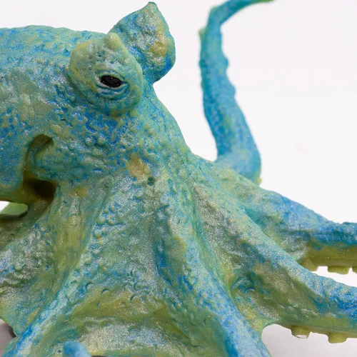 Vista 5 de Safari Ltd. Estatuilla de Pulpo - Figura de modelo realista de 5" - Juguete educativo para niños, niñas y niños de 3 años en adelante
