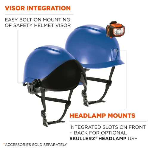 Vista 6 de Ergodyne Skullerz 8976 - Casco de seguridad tipo 2, clase E, tipo II