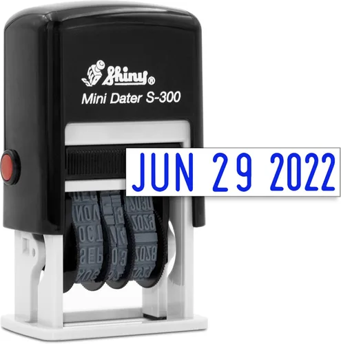 Vista 9 de Rubber Stamp Creation S-300 Fecha Sello - Negro