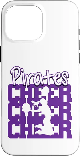 Vista 19 de Pirates Cheer Back to School Cheerleading Spirit P Case for iPhone XR