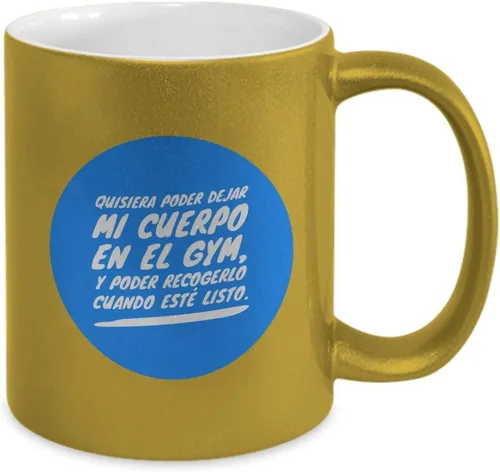Vista 2 de Regalo para Papa Taza de Cafe Padre Vaso, taza café divertidas, tazas personalizadas, taza de café inspiradoras, taza con mensajes positivos., Dorado