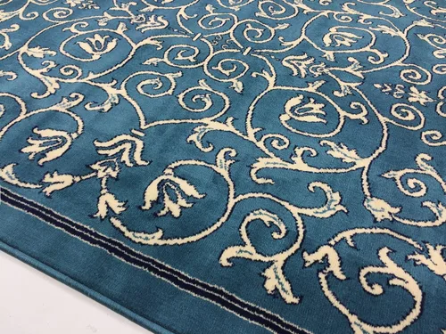 Vista 5 de Alfombra Conur Collection con diseño floral, moderna, contemporánea, tradicional, Verónica, 3 opciones