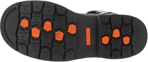 Vista 7 de Harley-Davidson Botas casuales de cuero electrónico para hombre, color negro, 7