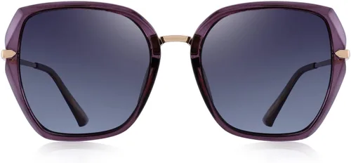 Vista 2 de Lentes de sol polarizados para mujer, con protección UV400, anteojos de moda