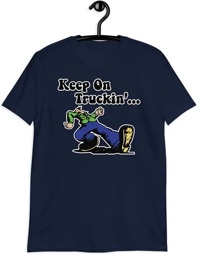 Vista 6 de Camiseta vintage Keep on Truckin' Retro de los años 70