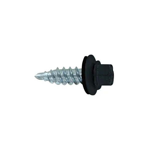 Vista 52 de Fasteners Plus ST Fastening Kwikseal Woodbinder Tornillos de Metal a Madera #10 X 1 Burgundy con Arandela de Goma EPDM, 250 Unidades - Diseñados