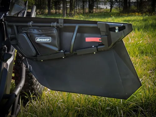 Vista 5 de SuperATV Paneles de inserción de aluminio resistente para puertas inferiores compatibles con Can Am Maverick X3 (2017+), See Fitment, extra