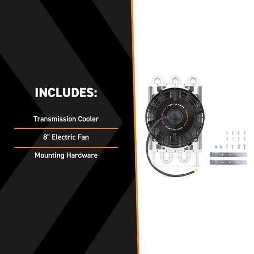 Vista 3 de Mishimoto MMOC-F Enfriador resistente de transmisión con ventilador eléctrico