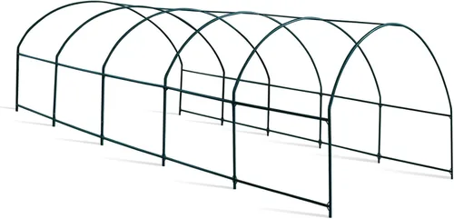 Vista 17 de YardGrow Greenhouse Frames for Larger Hot Garden House Support Arch Frame Climbing Plants/Flowers/Vegetables Outdoor (8.2x7x7.2 FT)