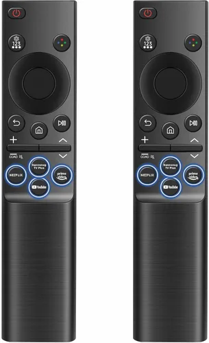 Vista 10 de Reemplazo para control remoto TCL, para control remoto TCL Google TV, universal, retroiluminación de movimiento, control de voz y Bluetooth, Google
