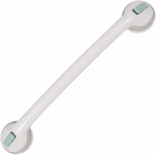 Vista 8 de PCP Mango de seguridad para bañera y ducha con agarre de succión, blanco, 16 pulgadas