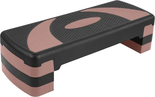Vista 14 de BalanceFrom 31-inch Aerobic Step Platform Trainer with 3 Adjustable Risers Negro