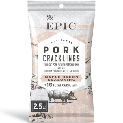 Vista 12 de EPIC Cortezas de cerdo BBQ sin gluten, 2.5oz