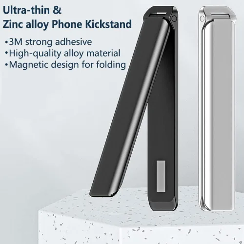Vista 2 de Kinizuxi - Soporte para teléfono celular, 2 unidades, soporte de aluminio para escritorio