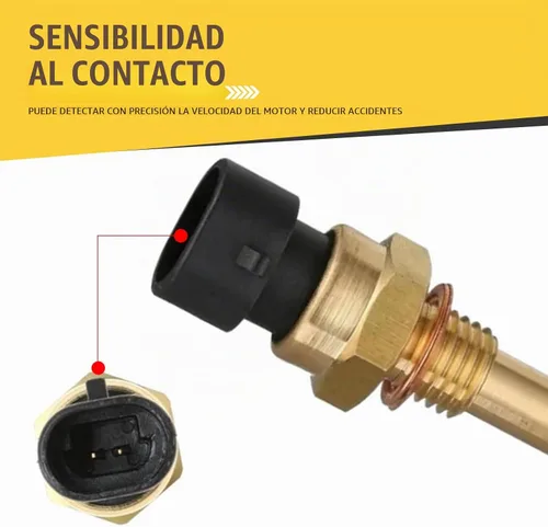 Vista 4 de Pack-1 Sensor de temperatura del agua del automóvil, piezas de repuesto 15404280 12191170 60811520 12608814, accesorios de sensor de temperatura ECT