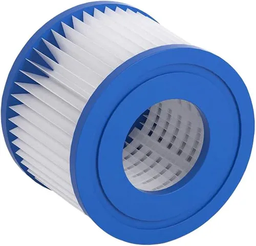 Vista 4 de Cartucho de filtro de bañera de hidromasaje tipo VI de repuesto para Coleman SaluSpa 90352E, 58323 58323, compatible con bomba de piscina Lay-Z-Spa