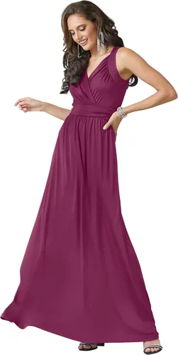 Vista 5 de Koh Koh - Maxi vestido largo sin mangas para dama de honor, cóctel, noche