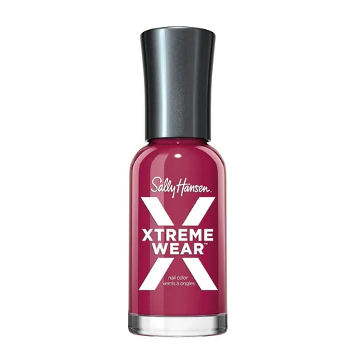 Vista 177 de Sally Hansen Xtreme Wear Esmalte de uñas sin rayas, acabado brillante, duradero, resistente a las astillas, transparente, color de uñas plateado 130