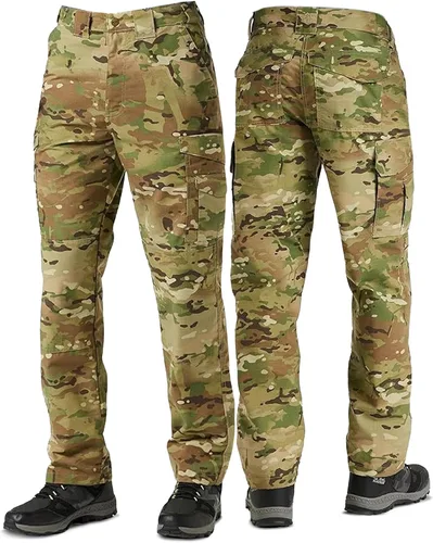 Vista 14 de Tru-Spec Pantalones tácticos originales 24-7 para hombre, pantalones de trabajo CCW Cargo resistentes al agua con estructura robusta y aberturas