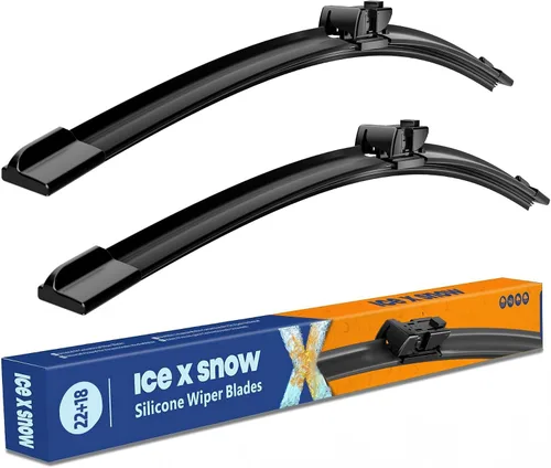 Vista 68 de Escobillas limpiaparabrisas repelentes al agua de 13"+13" de repuesto para JEEP Wrangler TJ 2006 2005 2004 2003 2002 2001 2000 1999 1998 1997