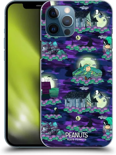 Vista 8 de Head Case Designs Funda rígida con licencia oficial de Peanuts Snoopy Patterns Spooktacular compatible con Apple iPhone 7/8/SE 2020 y 2022