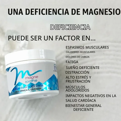 Vista 5 de MagneSoothe - Bálsamo corporal tópico de magnesio, tarro de 2 onzas