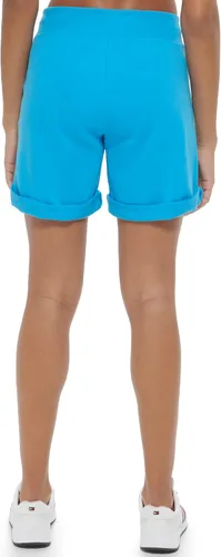 Vista 3 de Tommy Hilfiger Pantalón corto de rizo francés cómodo con cordón en la cintura para mujer