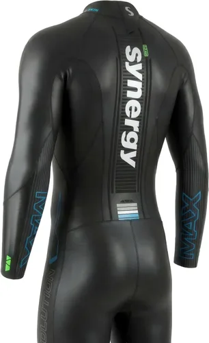 Vista 3 de Synergy Men's Volution 3/2mm Triathlon Wetsuit - Full Sleeve Open Water