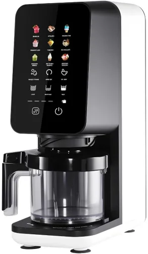 Vista 2 de Máquina de helados 12 en 1, máquina eléctrica para hacer helados suaves para el hogar y la oficina, helados, granizados, hielo italiano, sorbete