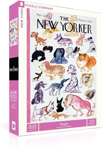 Vista 8 de New York Puzzle Company - Tienda de esquí New Yorker - Rompecabezas de 750 piezas Tienda de esquí 750 piezas
