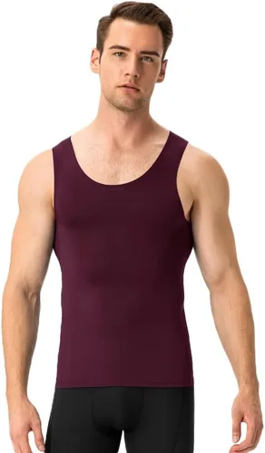 Vista 4 de Paquete de 13 camisetas sin mangas de compresión para hombres, culturismo, gimnasio, atlética, ajustadas, camisetas de entrenamiento