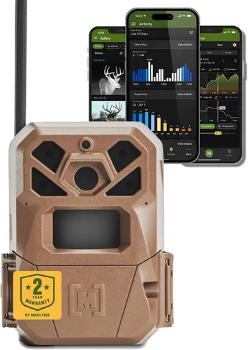 Vista 10 de Moultrie Edge 2 Cellular Trail Camera - Auto Connect Nationwide 4G LTE - On Demand 36MP Photo - 1080P Video with HD Audio - 100 Ft Detection Range