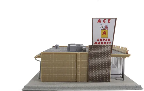 Vista 5 de Life-Like Trains Kits de construcción a escala HO - Ace Super Market