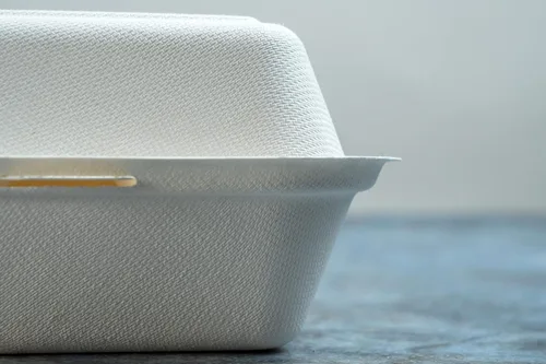 Vista 6 de Greenwave Evolution TW-BOO-004 - Recipientes para alimentos de 6 x 6 x 3 pulgadas, bagazo con aspecto de mármol, 100% compostable, desechables