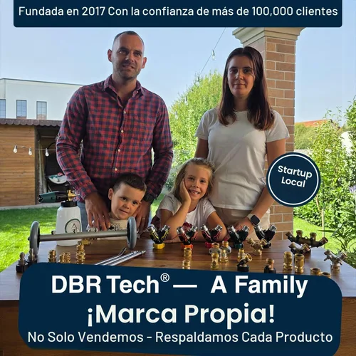 Vista 5 de DBR Tech® Kit de reparación de manguera de jardín de 5/8" y 3/4" Reparador y conjunto de conectores de manguera de metal resistente a prueba