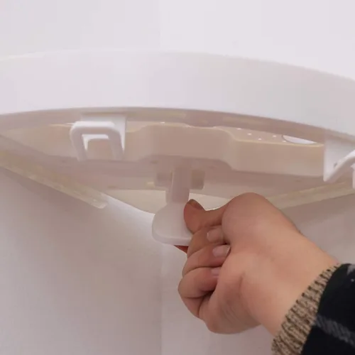 Vista 6 de Estante de pared con ventosa, estante colgante de esquina para ducha, baño, estante para colgar sin perforación, cesta de almacenamiento de baño