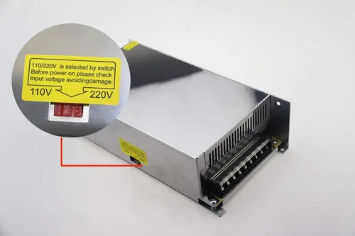 Vista 5 de Fuente de alimentación de 12 V CA 110 V-220 V a CC de voltaje universal estabilizado transformador de potencia de conmutación para luces LED