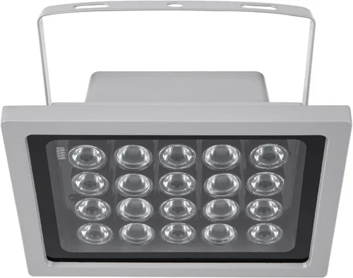 Vista 2 de Iluminador infrarrojo 20 unids matriz IR LED IR iluminador visión nocturna gran angular largo alcance al aire libre impermeable para cámara de Blanco