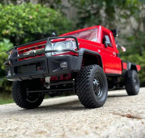 Vista 5 de WPLDEWAN Camión MN82T RC con grúa 1/12 RC Crawler Off Road