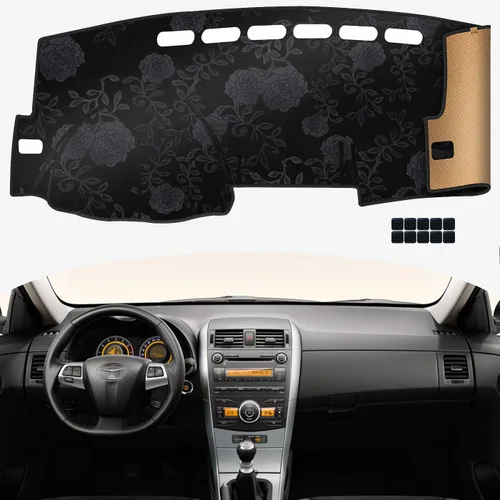 Vista 51 de Cubierta de salpicadero Compatible con Volkswagen Beetle 1998 1999 2000 2001 2002 2003 2004 2005 2006-2010 Antirreflejos, Protección Solar, A